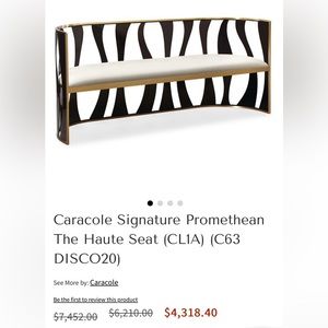 Caracole Signature Promethean
The Haute Seat